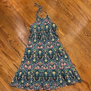 Old Navy Kids Dress - Blue and Pink Floral